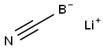 lithium (cyano-C)trihydroborate(1-)  Struktur