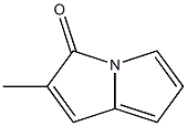 3H-Pyrrolizin-3-one,2-methyl-(9CI) Structure