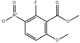 Methyl 2-Fluoro-6-Methoxy-3-Nitrobenzoate(WXC02453) Struktur