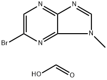 6-Bromo-1-Methyl-1H-Imidazo[4,5-B]Pyrazine Formic Acid(WXC02801) 化学構造式