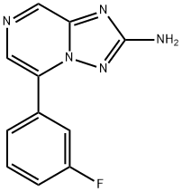 5-(3-Fluorophenyl)-[1,2,4]Triazolo[1,5-A]Pyrazin-2-Amine(WXC00097) Structure