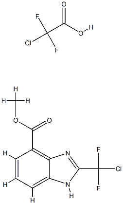 Methyl 2-(Chlorodifluoromethyl)-1H-Benzo[D]Imidazole-4-Carboxylate 2-Chloro-2,2-Difluoroacetic Acid(WX612164)|甲基 2-(氯二氟甲基)-1H-苯并[D]咪唑-4-甲酸基酯 2-氯-2,2-二氟醋酸盐