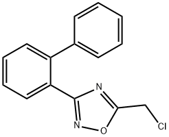 3-([1,1-Biphenyl]-2-Yl)-5-(Chloromethyl)-1,2,4-Oxadiazole(WX630158) Structure