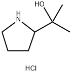 2-(Pyrrolidin-2-Yl)Propan-2-Ol Hydrochloride(WX604734) Structure