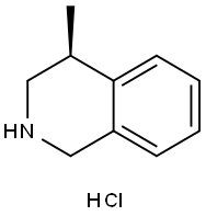 (4S)-4-Methyl-1,2,3,4-Tetrahydroisoquinoline Hydrochloride(WX604648) Structure