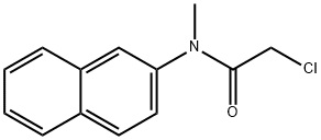 2-chloro-N-methyl-N-(naphthalen-2-yl)acetamide,19576-10-4,结构式