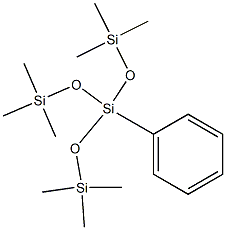 苯基聚三甲基硅氧烷, 195868-36-1, 结构式
