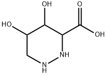 3-Pyridazinecarboxylicacid,hexahydro-4,5-dihydroxy-(9CI) Structure