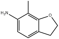 6-Benzofuranamine,2,3-dihydro-7-methyl-(9CI),196091-47-1,结构式