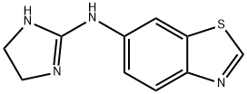 6-Benzothiazolamine,N-(4,5-dihydro-1H-imidazol-2-yl)-(9CI) Struktur