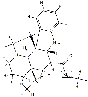 Aspidospermidine-3β-carboxylic acid methyl ester Structure