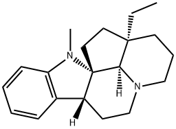 (-)-Vallesamidine Structure