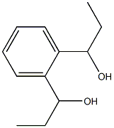 1,2-Benzenedimethanol,-alpha-,-alpha--diethyl-(9CI) 化学構造式