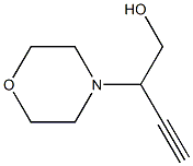 4-Morpholineethanol,  -bta--ethynyl- 结构式
