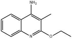4-Quinolinamine,2-ethoxy-3-methyl-(9CI) Struktur