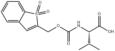 N-BSMOC-L-VALINE Structure
