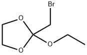 1,3-Dioxolane,2-(bromomethyl)-2-ethoxy-(9CI) 化学構造式