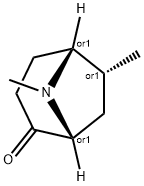 8-Azabicyclo[3.2.1]octan-2-one,6,8-dimethyl-,(1R,5R,6R)-rel-(9CI) 结构式