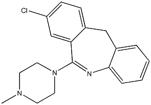 8-Chloro-6-(4-methylpiperazino)-11H-morphanthridine,1977-12-4,结构式