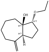 3a(1H)-Azulenol,3-ethoxyoctahydro-8-methylene-,(3alpha,3abta,8aalpha)-(9CI) Structure
