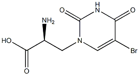 5-bromowillardiine 结构式