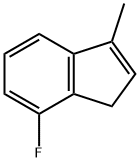 1H-Indene,7-fluoro-3-methyl-(9CI) 化学構造式