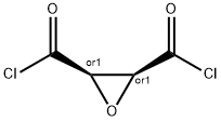 2,3-Oxiranedicarbonyl dichloride, (2R,3S)-rel- (9CI) Structure
