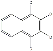 (1,2,3,4-2H4)Naphthalene Structure