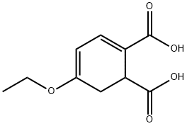 2,4-Cyclohexadiene-1,2-dicarboxylicacid,5-ethoxy-(9CI) 结构式