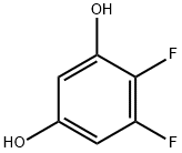 1,3-Benzenediol,4,5-difluoro-(9CI) Struktur