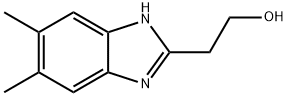 1H-Benzimidazole-2-ethanol,5,6-dimethyl-(9CI) Struktur