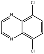 5,8-Dichloroquinoxaline Struktur