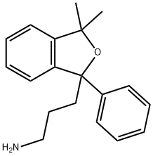 3,3-Dimethyl-1-phenylphthalan-1-propan-1-amine Structure