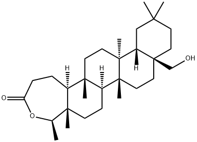 28-Hydroxy-4-oxa-A-homo-D:A-friedooleanan-3-one,19865-77-1,结构式
