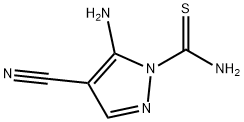 1H-Pyrazole-1-carbothioamide,5-amino-4-cyano-(9CI)|