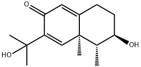 19887-91-3 (4aR)-5,6,7,8-Tetrahydro-6α-hydroxy-3-(1-hydroxy-1-methylethyl)-4a,5β-dimethylnaphthalen-2(4aH)-one