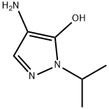 1H-Pyrazol-5-ol,4-amino-1-(1-methylethyl)-(9CI) Structure