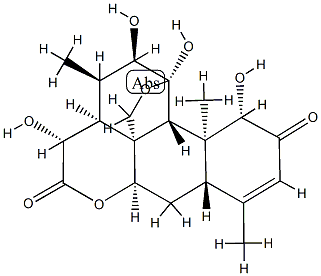 glaucarubolone 结构式