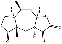 密花豚草素, 19908-69-1, 结构式