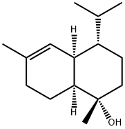 (1S)-1,2,3,4,4aβ,7,8,8aβ-オクタヒドロ-1,6-ジメチル-4β-イソプロピル-1-ナフトール 化学構造式