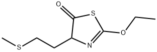 5(4H)-Thiazolone,2-ethoxy-4-[2-(methylthio)ethyl]-(9CI) Structure