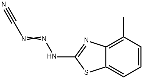 1-Triazenecarbonitrile,3-(4-methyl-2-benzothiazolyl)-(8CI) 结构式