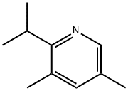 Pyridine,3,5-dimethyl-2-(1-methylethyl)-(9CI) Struktur