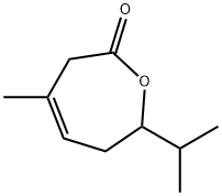 2(3H)-Oxepinone,6,7-dihydro-4-methyl-7-(1-methylethyl)-(9CI) 结构式