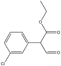 Benzeneacetic acid, 3-chloro-.alpha.-forMyl-, ethyl ester,200215-46-9,结构式