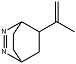 2,3-Diazabicyclo[2.2.2]oct-2-ene,5-(1-methylethenyl)-(9CI) Struktur