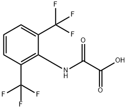 2-((2,6-bis(trifluoromethyl)phenyl)amino)-2-oxoacetic acid(WXC05696) 化学構造式