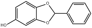 1,3-Benzodioxol-5-ol,2-phenyl-(9CI) 化学構造式