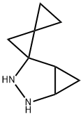 Dispiro[cyclopropane-1,1-cyclopropane-2,4-[2,3]diazabicyclo[3.1.0]hexane] 结构式