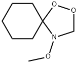 1,2-Dioxa-4-azaspiro[4.5]decane,4-methoxy-(9CI) Structure